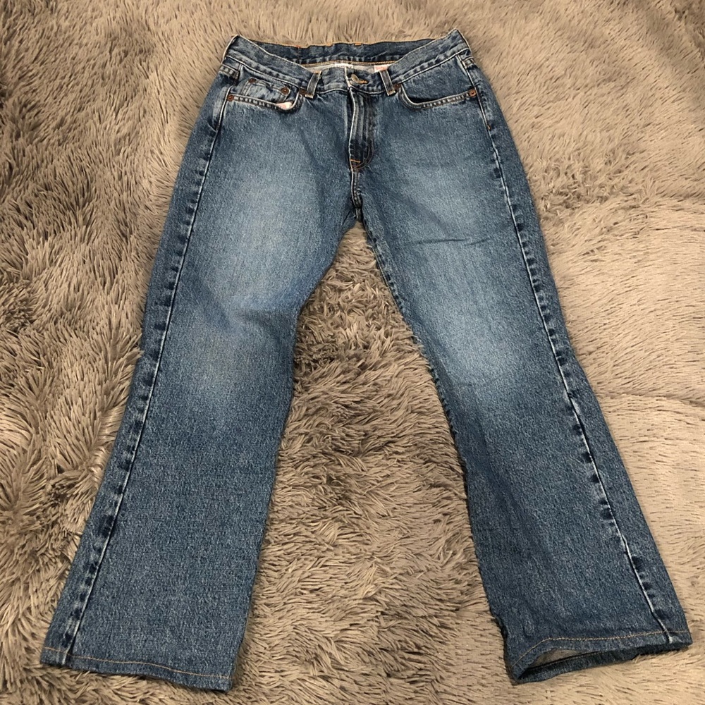 Lucky Brand Dungarees Plain Jane Flare C